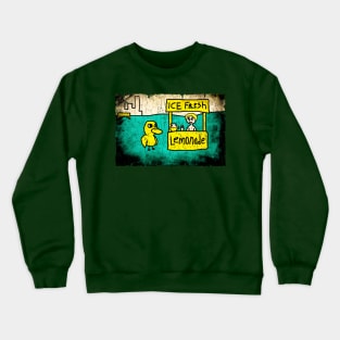 duck song is not clear Crewneck Sweatshirt